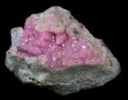Gemmy, Pink Sphaerocobaltite Crystals - Morocco #34934-1